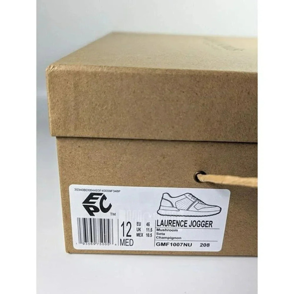 Gentle Souls Men's Laurence Jogger Sneakers Mushroom Grey Size 12 (MSRP $199) - Picture 9 of 9